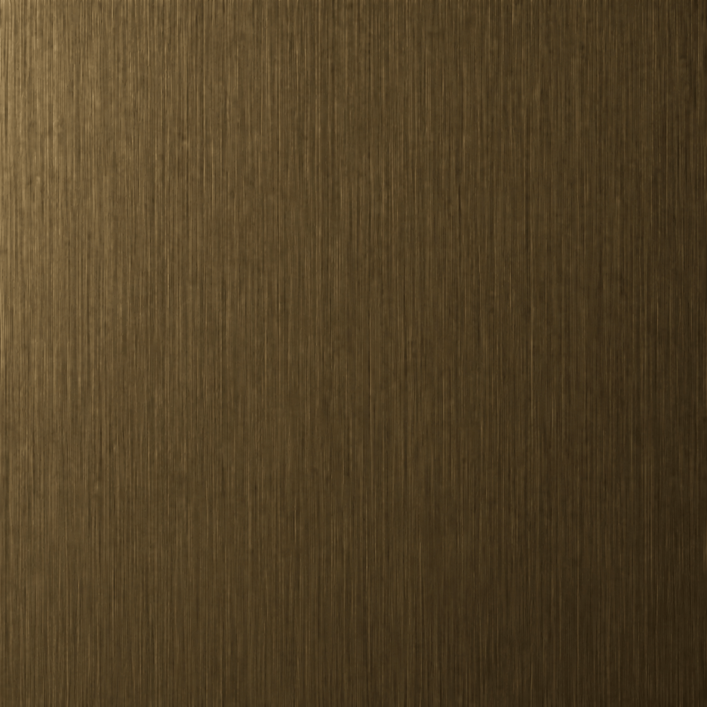 Black gold brushed stainless steel color sample