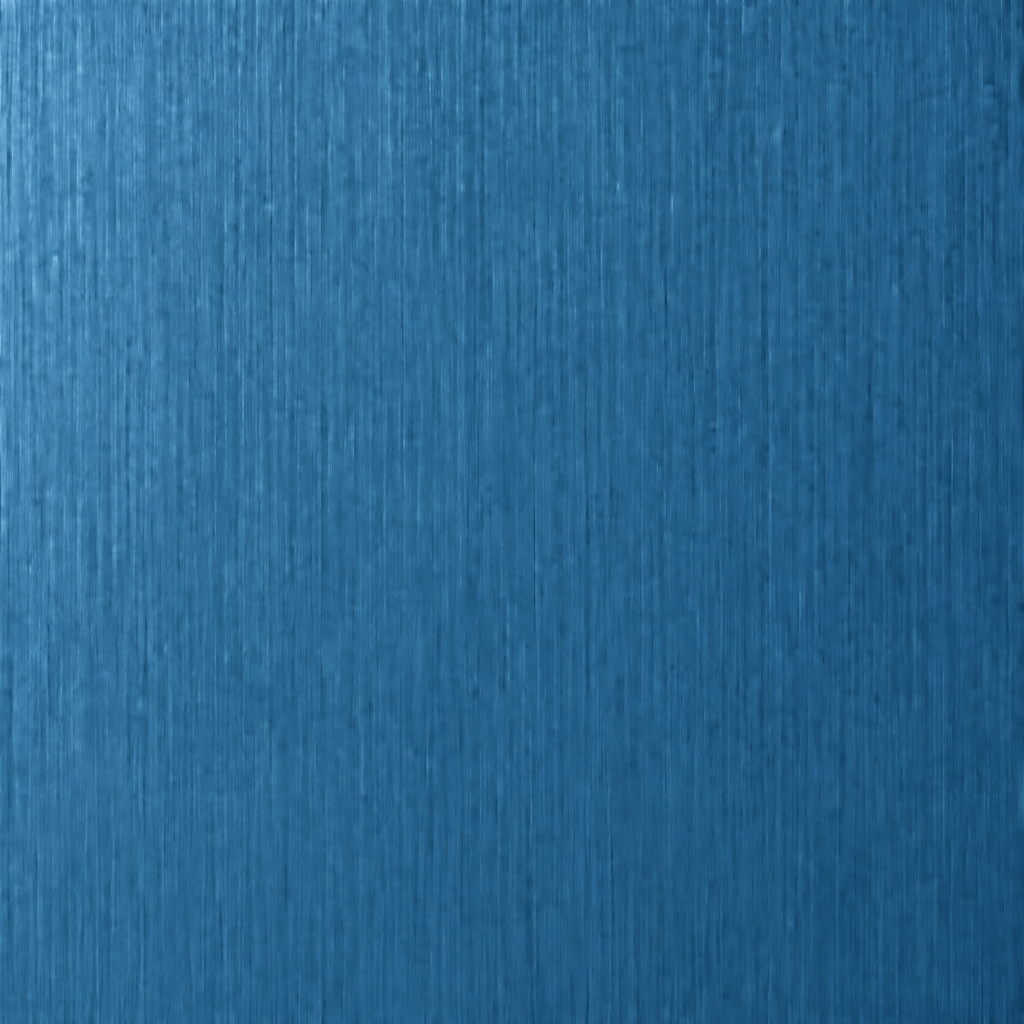 Deep sky brushed stainless steel color sample