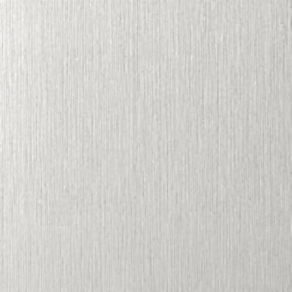 Pearl white brushed stainless steel color sample